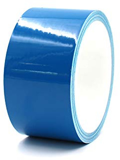 Finest Folia 10 Meter (0,79€/Meter) Zierstreifen Auto Motorrad Boot Modellbau Farbauswahl Dekorstreifen Seitenstreifen Klebestreifen (Verkehrsblau, 50mm Breite)