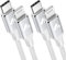 USB Type C to Lightning Charger Cable,Yosou[2Pack 1M 2M] MFi Certified Braided PD Fast Charging Cable Compatible with iPhone 14 13 12 11 Pro Max Mini XR XS 8 Plus,iPad