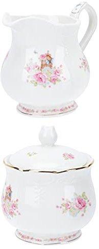 Cabilock 2pièces Pot à Lait Bouilloire Polyvalente Style Champêtre Élégant Pour Théière Et Pots à Café Usage Domestique