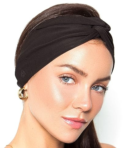 Mixiba Bandeau Bluetooth pour femme sans fil pour yoga, course à pied, casque Bluetooth pour le travail avec casque Bluetooth pour le sport