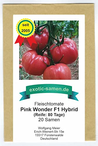 Fleischtomate – Pink Wonder F1 Hybrid – resistent – 20 Samen