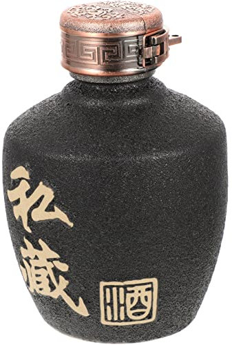 Warmhm Spirituosenbehälter Leerer Spirituosenflasche Versiegeltes Spirituosenglas Zum Aufbewahren Von Spirituosen Für Haushaltsspirituosen Als Einzugsgeschenk Geeignet