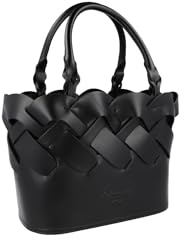 Prada Damen Schwarz Leder Schultertasche 1BG318