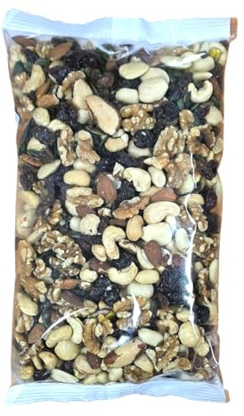Revuelto Natural frutos secos 1 Kg - coctel natural - mix natural - pelluz - coquito - macadamia - pistacho - avellana - pasas - almendra - nuez - pipas calabaza - anacardo