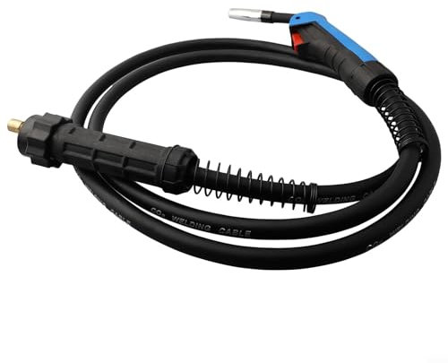 SPORTARC 1 x Schweißbrenner-Set, erhöhte Flexibilität, für MIG MAG-Schweißbrenner, 3 m langes Kabel im Lieferumfang enthalten