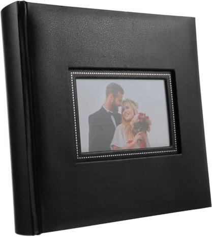 ULDIGI Fotoalbum Für Hochzeitsfotos Für Bilder Mit Memo-bereich Zur Persönlichen Notizgestaltung Für Familie Und Besondere Anlässe