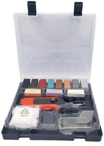 NONDK Set Strumenti Riparazione Piastrelle Ceramica, Riparazione Graffi, Riparazione Crepe, Piastrelle, Kit Riparazione Pavimenti FAI DA TE Strumento Riparazione Graffi
