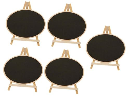 Garneck 5stücke Kreidetafel Aus Kleine Schwarze Tafel Für Bar Oder Schreibtisch Löschbare Kreidetafel Als Memo Board Für Dekoration Und Notizen