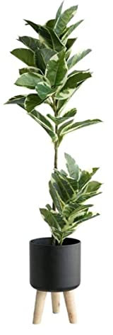DMMFTERL Künstlicher Baum Künstlicher Baum Kunstbaum Grünpflanze Künstliche Baumpflanze Gummibaum Indoor-Bonsai Gefälschte Bäume Grüne Pflanze Home Office Dekoration Künstliche Bäume Gefäls