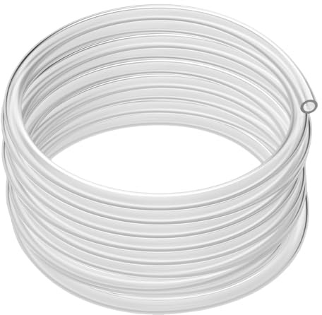 PVC Schlauch 8mm innendurchmesser Wasserschlauch Aquariumschlauch Plastikschlauch PVC Hose Benzinschlauch Kondensatschlauch Länge: 3 m