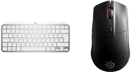 Logitech MX Keys Mini & SteelSeries Rival 3 Wireless - Raton