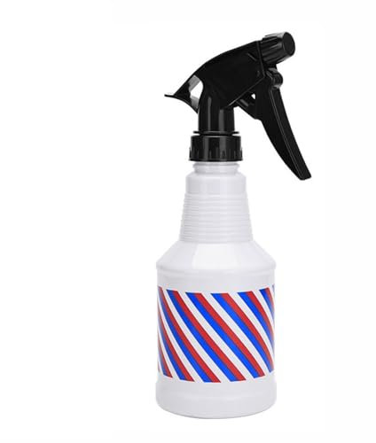 250-500ML Salon Hairdressing Spray Bottle, Pro Refillable Empty Bottle, Fine Mist Water Sprayer, Barbershop Tool