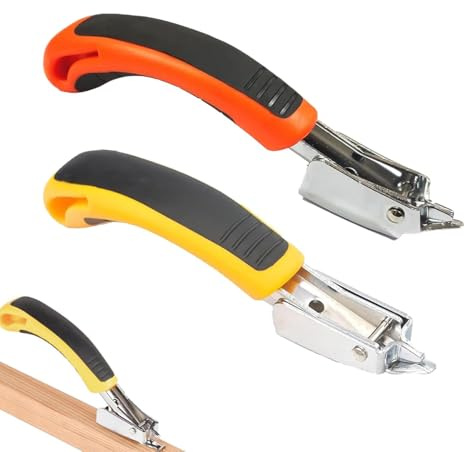 2 Pcs Staple Remover, Staple Remover Tool, Stapler Remover Tool, Stapler Remover, Staple Remover Tool Upholstery, Stapler Remover Tool with Ergonomic Handle, Ideal for DIY Projects and Office Use