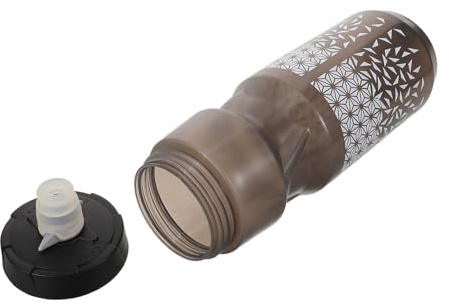 UKCOCO Botella de Agua para Ciclismo Blanca Prueba de Fugas Aislamiento Térmico para Mantener Temperatura Apertura Ancha Fácil Limpieza para Carretera Running y Gimnasio