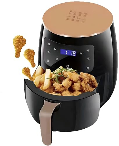 Friggitrice Aria 8L 2400W Senza Olio Cottura Sana Famiglia Croccante Temperatura Regolabile