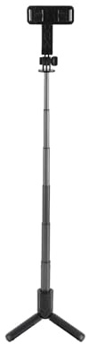 CHICIRIS Black Selfie Stick Easy Portable Advanced Stutty For Mobile Phone Video Conferences Make Small Videos Vlog Live Show
