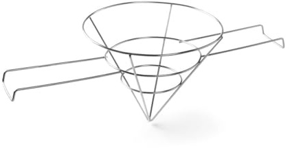 HENDI 632901 Fettfilterhalter, ø250x(H)200mm, Edelstahl