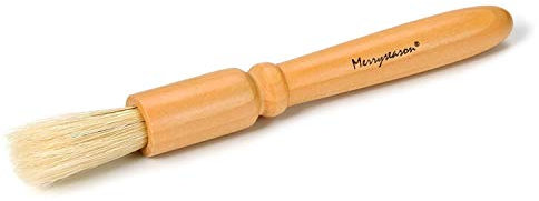 Cepillo de Limpieza para Molinillo de café, Mango de Madera y cerdas Naturales, Cepillo de Polvo de Madera Espresso, Accesorios para Grano de Grano, Herramienta de café, Barista, hogar, Cocina