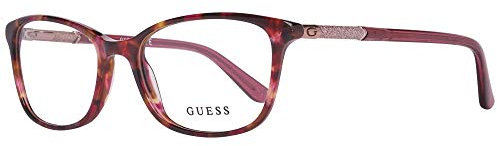 Guess Unisex-Erwachsene GU2658 071 52 Brillengestelle, Rot (Bordeaux)