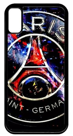 Générique Coque pour iphone x - Paris Foot Neon - Noir