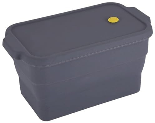 Teglia per pane in silicone con coperchio, stampo pieghevole antiaderente per torte e brownies, resistente al calore e al freddo
