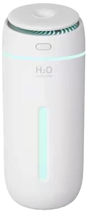 Desk Humidifier,2 Modes USB Quiet Desktop Light,7-Color LED Bedroom Humidifier - for Workplace Dorm Apartment Home Car Living Room