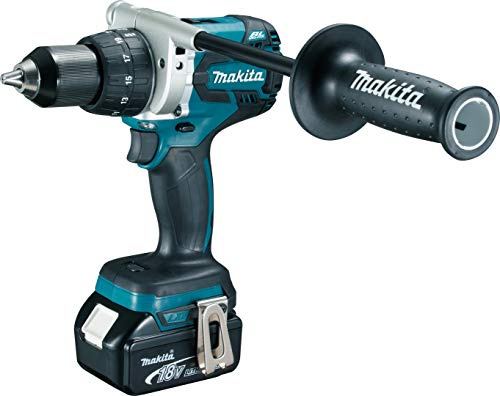 Makita DDF481RTJ Akku-Bohrschrauber 18 V / 5,0 Ah, 2 Akkus + Ladegerät im MAKPAC