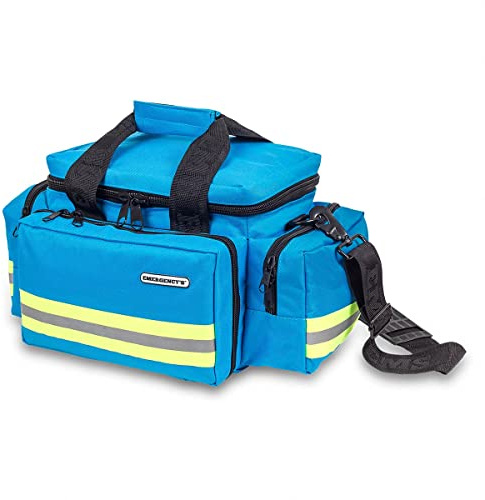 Elite Bags, Notfalltasche, leicht und robust, reflektierend und mit Mehreren Taschen, Himmelblau