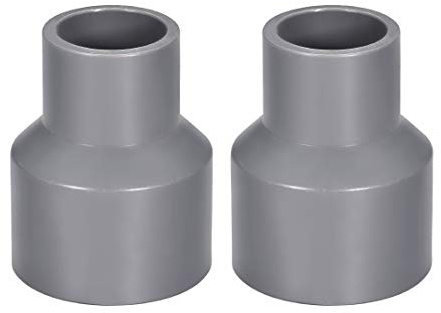 sourcing map PVC Reduzierkupplung DWV Rohrverschraubung Ablaufentlüftung 32mm x 20mm, 2 Stück