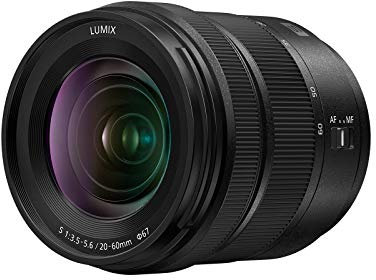 Panasonic LUMIX S 20-60mm F3.5-5.6 L Mount Interchangeable Lens for LUMIX S Series Mirrorless Full Frame Digital Cameras S-R2060 (Renewed)