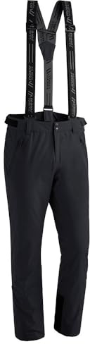 Maier Sports Anton Slim, Enganliegende Herren Skihose, Schneehose | Stretchmaterial, Verstellbarer Bund, mTHERM Wattierung für warme Abenteuer, mTEX für Nässeschutz, Perfekt für den Winter