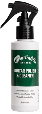 MARTIN & Co. - 18A0134 MARTIN GUITAR POLISH Reinigungsmittel, ideal für die Reinigung und Pflege von Gitarren mit Hochglanz-Finish, nur aus hochwertigen Zutaten hergestellt, mit Carnaubawachs