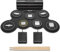 Rollup Electronic Drum Kit, 7 Pad POGOLAB Digital Electric Drum Kit, Portable Folding Electronic Practice Pad Mat, Stereo Speaker/Drumstick/Earphone Slot, Rechargeable Percussion Instrument Beginner