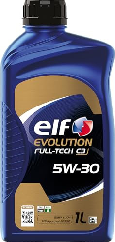ELF EVOLUTION FULL-TECH C3 5W-30, Huile moteur essence et Diesel, 1 litre
