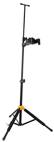 Supvox Selbstsichernde Violinstütze – Schwarzer Ständer Mit Teleskophalterung Violine Und Boden