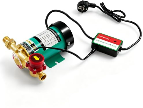 Bomba automática de aumento de presión de 90 W, bomba de agua doméstica, bomba automática para el hogar, bomba de agua y circulación, bomba de alta presión 2860 rpm, 20 l/min
