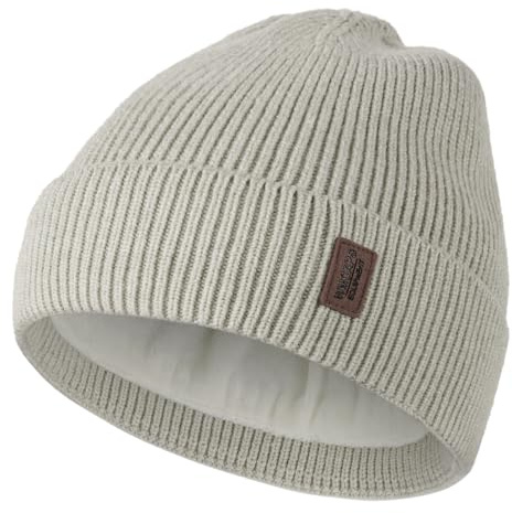 Wmcaps Mütze Herren mit Dickem Warmem Weichem Fleece-Futter | Klassische Modelle, sicherer Sitz, Versatile All-Day, für Outdoor-Arbeiten, Geschenke für Papa und Ehemann