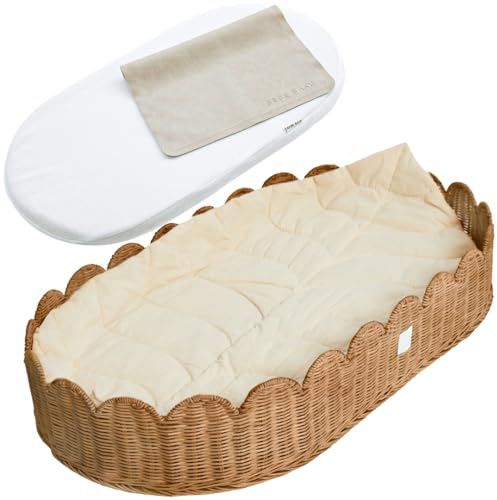 BEBE BASK Premium Baby Changing Basket - Changing Basket for Baby Dresser