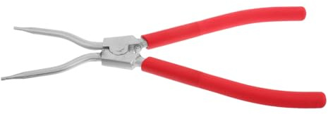Cabilock Outil D'extraction du Ressort de Machine à Laver en Acier Inoxydable, Rouge, pour Réparation et Entretien, Usage Rapide