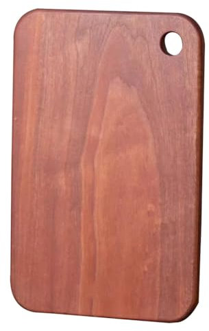 WDSOPK Grande Planche À Découper en Bois Massif avec Trou De Suspension, Grande Planche À Pizza, Pain, Viande, Plateau De Service pour Légumes（One Color-45Cm）