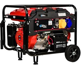 Pro Splash PP-8500 Portable Petrol Generator 7kW Rated / 7.5kW Peak, Electric Key Start, 230V 50Hz, 25L Fuel Capacity – Reliable Backup Power for Home, Workshop & Job Site