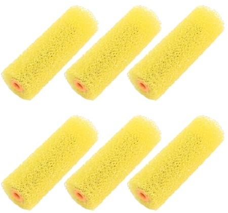 6 Pezzi Spazzate Spazzole A Rulli, Applicatore Di Vernice, Silenzi Di Pittura, Dipinti A Parete.