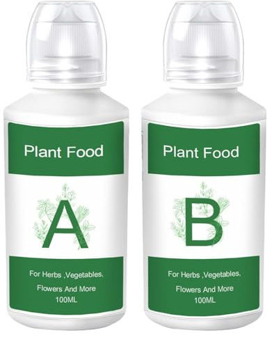 Abono Para Plantas De Interior - Fertilizante para Plantas de Interior para de Cultivo Hidropónico,Hidropónico Para Flores Jardín Frutas Hortalizas Césped Patio
