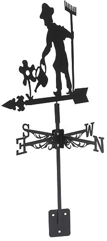 TOYANDONA Girouette pour Jardin Et Indicateur De Direction Vent Décoration De Toit