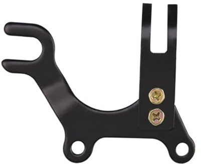 Ksikdeg Fahrrad-Scheibenbremsen-Umwandlung, Edelstahl-Halterungen, verbessert die Bremskraft, einfache Montage, City-Bike-Scheibenbremsen-Adapter