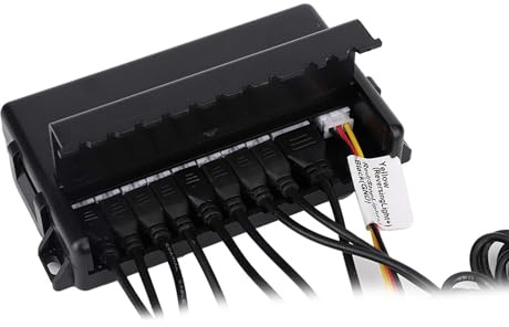 Generic 8 Sensor Backup Parkeringsradar med Digital LED-skärm Enkel Installation för Förare och Familjer