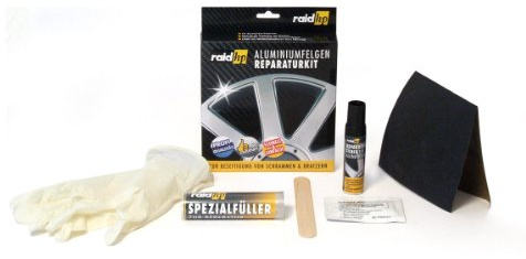 Raid HP 340001 Aluminiumfelgen Reparatur Kit, Silber
