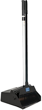 Industrial Strong Long Handled Dustpan and Brush Set Professional Lobby Dust Pan and Broom