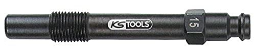KS Tools 150.3675 Glühkerzen Adapter, M10x1,0 mit Außengewinde, Länge 75 mm