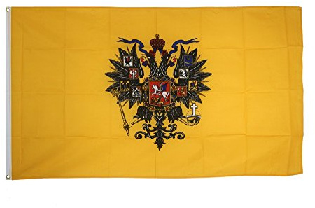 Flaggenfritze Fahne/Flagge Russland Zar Nikolaus + gratis Sticker